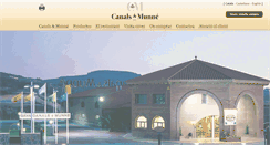 Desktop Screenshot of canalsimunne.com